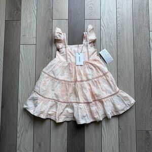 Jason Wu Kids' Light Peach Ruffle Blouse